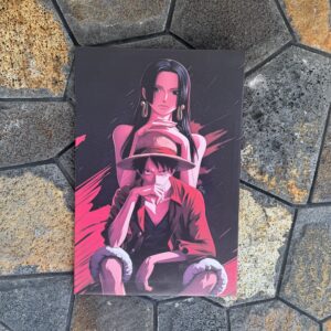 Luffy and Boa - Bond of the sea - One piece